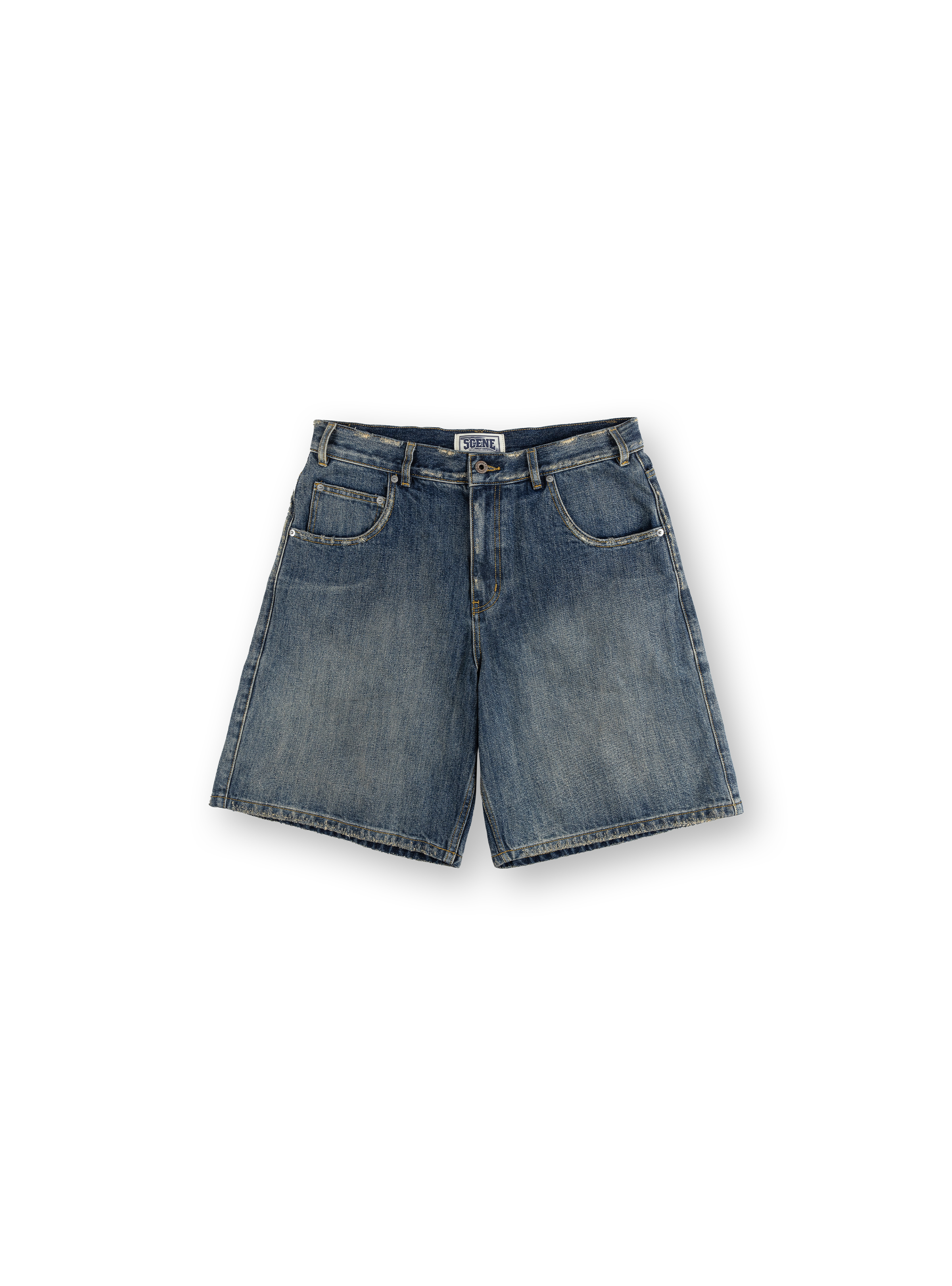 SC DENIM SHORT PANTS C2 // BLU