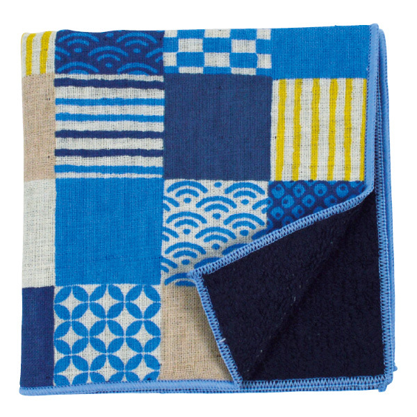 [ケイス | 濱文樣] 和風毛巾（市松小紋遊戲）