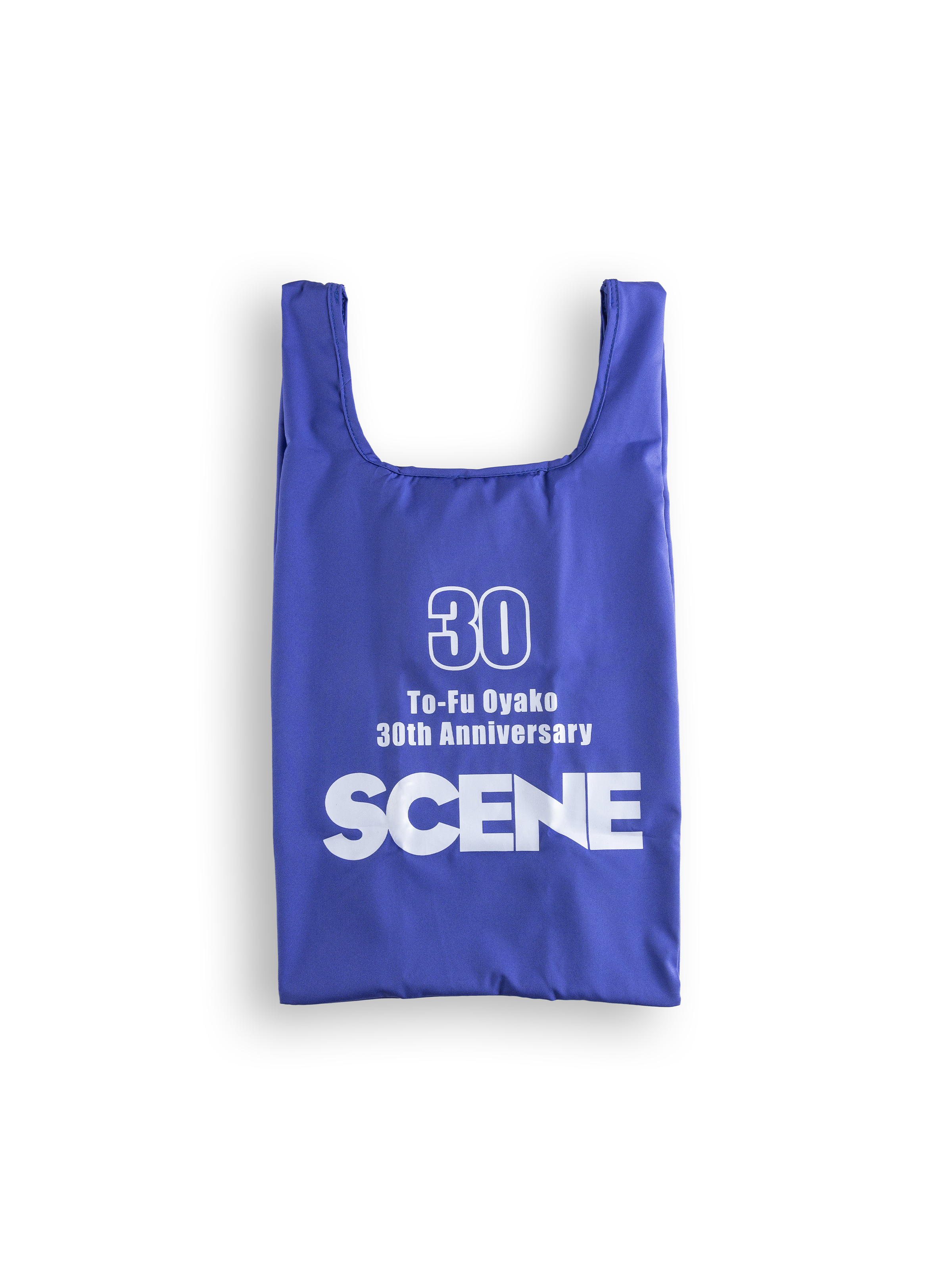 TO-FU HANDY BAG // BLU_WHT