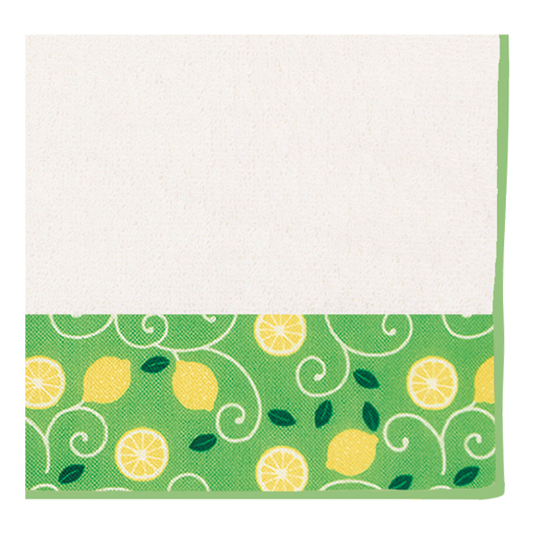 [ケイス | 濱文樣] Tenugui 毛巾（檸檬唐草）