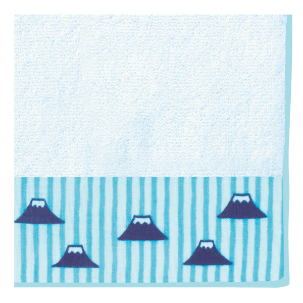 [ケイス | 濱文樣] Tenugui 毛巾（直條富士）