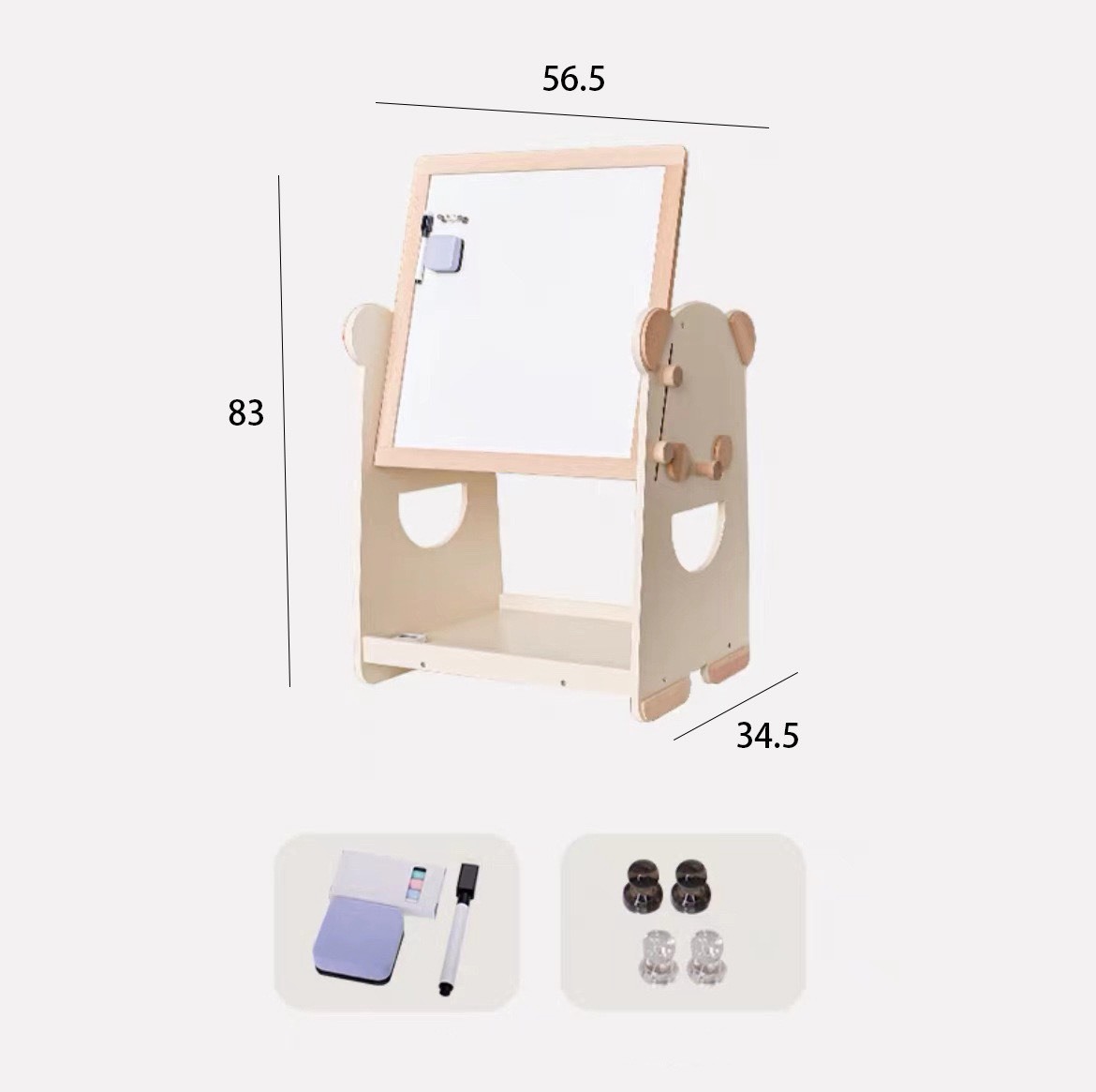 北歐書架繪畫板