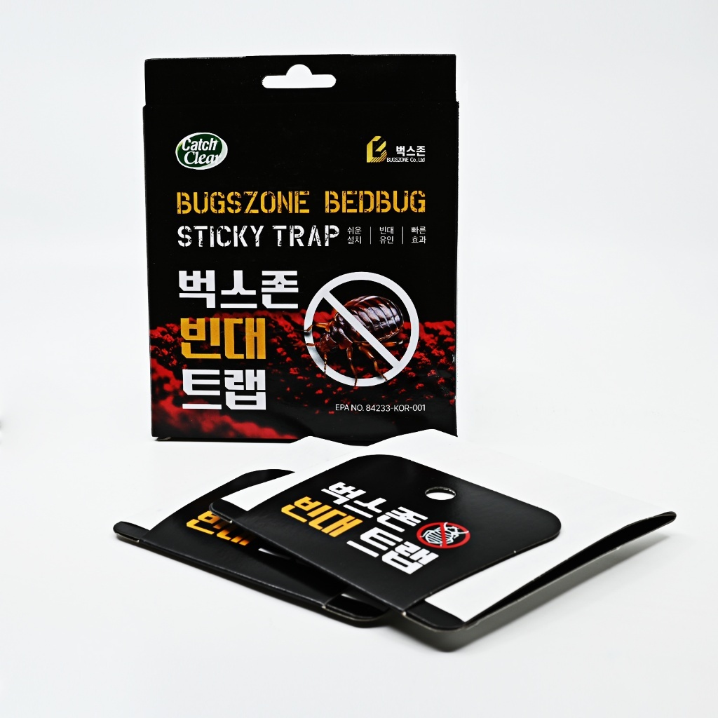 韓國CatchClear 終極黏殺床蝨剋星強力誘捕盒-2入