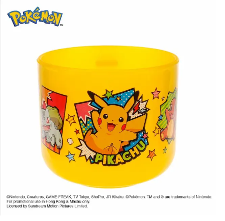 Pokémon 230ml BPA Free 膠杯連蓋 PKM-7744-2