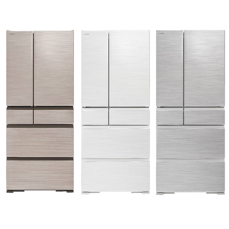 HITACHI 日立 610L一級能效日製六門冰箱(R-TSF62WJ/RTSF62WJ)