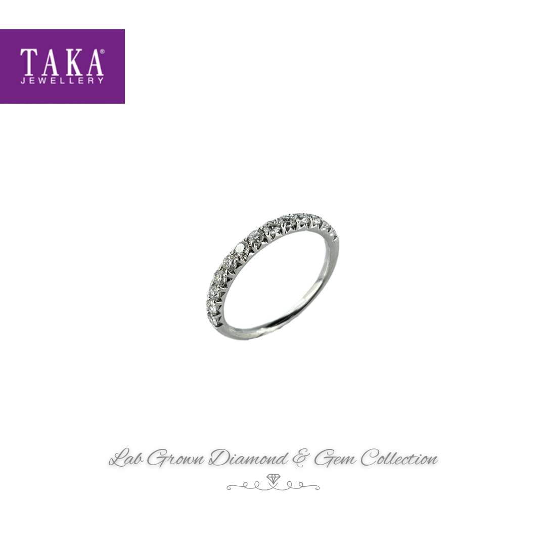 [SF] TAKA JEWELLERY LAB GROWN DIAMOND RING 10KW 170, GR40331GL (STK36)