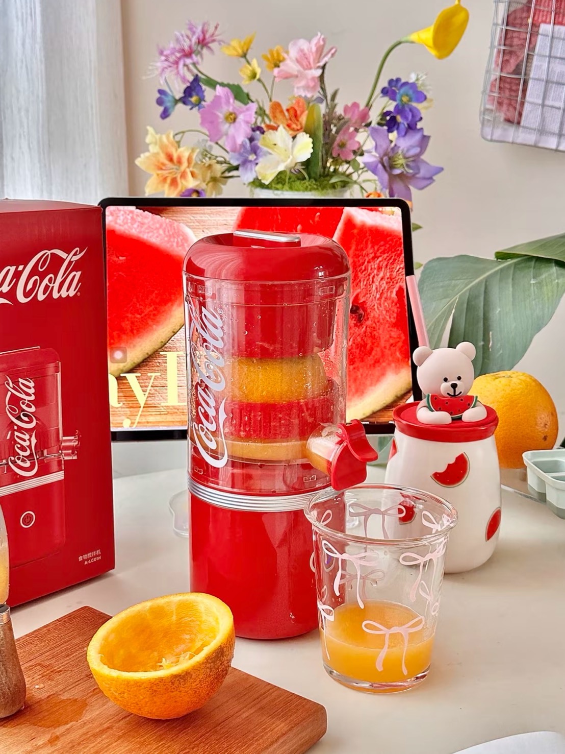 可口可樂 多功能 全自動 榨果汁機