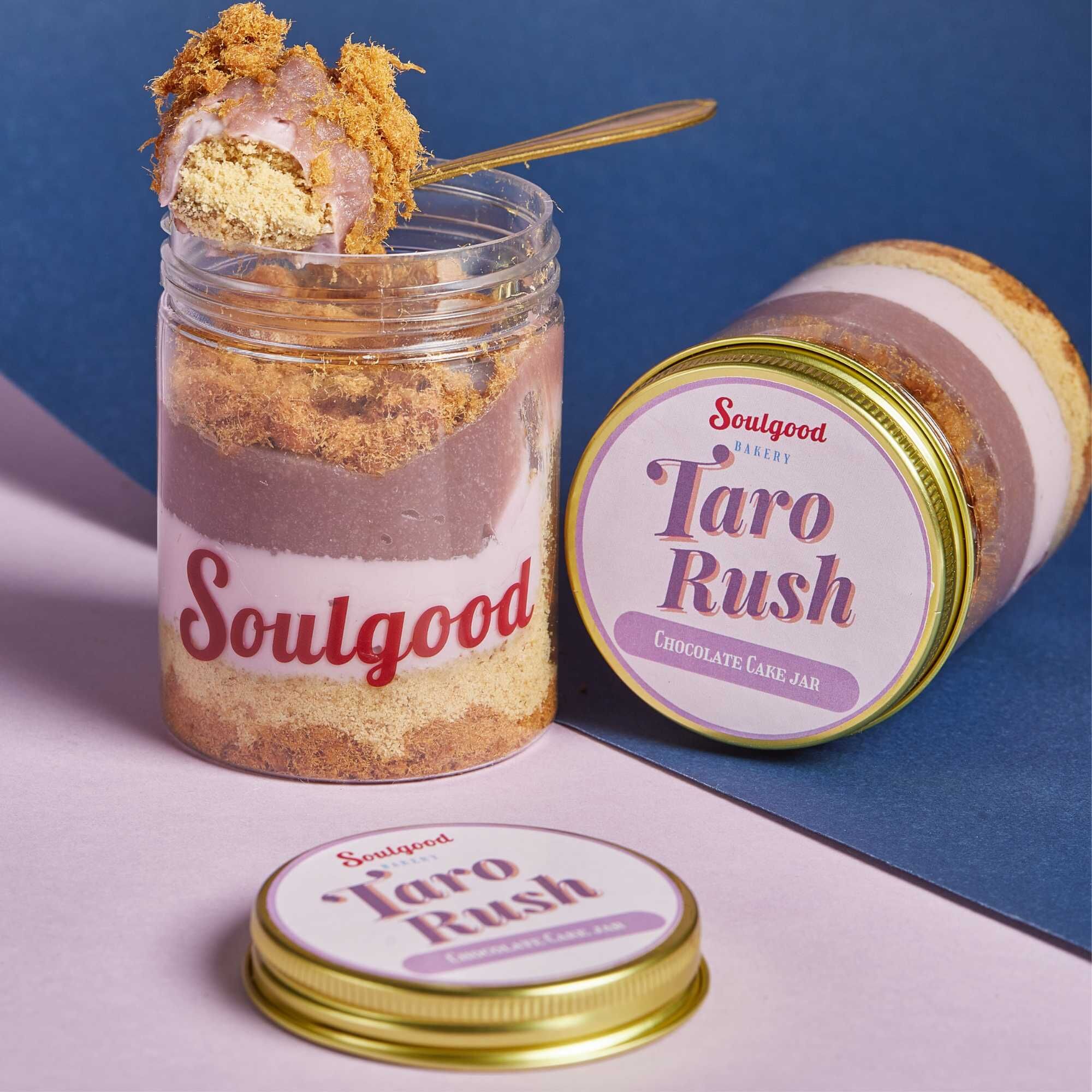 Taro Rush Cake Jar