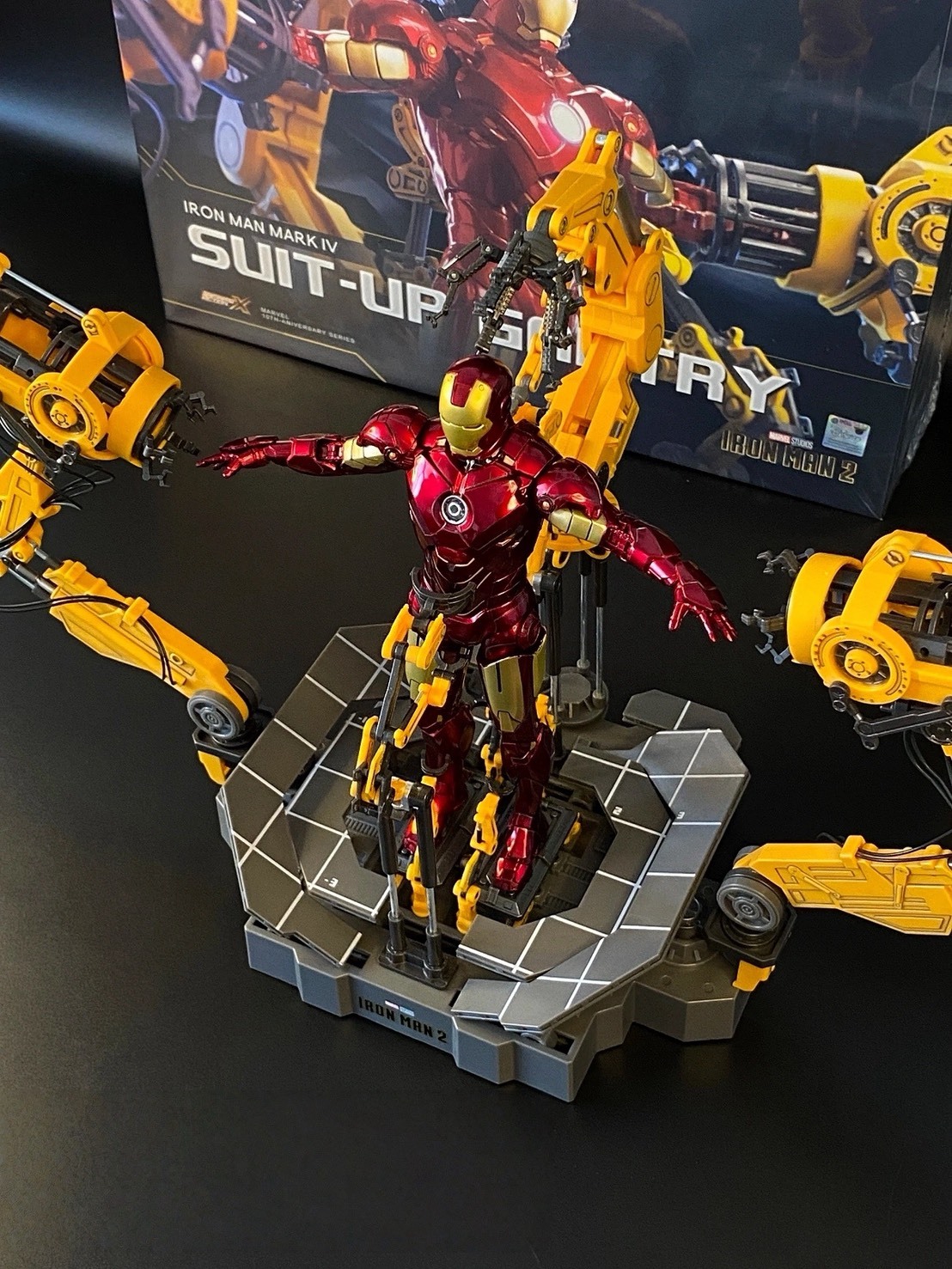 漫威 MARVEL 鋼鐵人 MK4 拆甲台