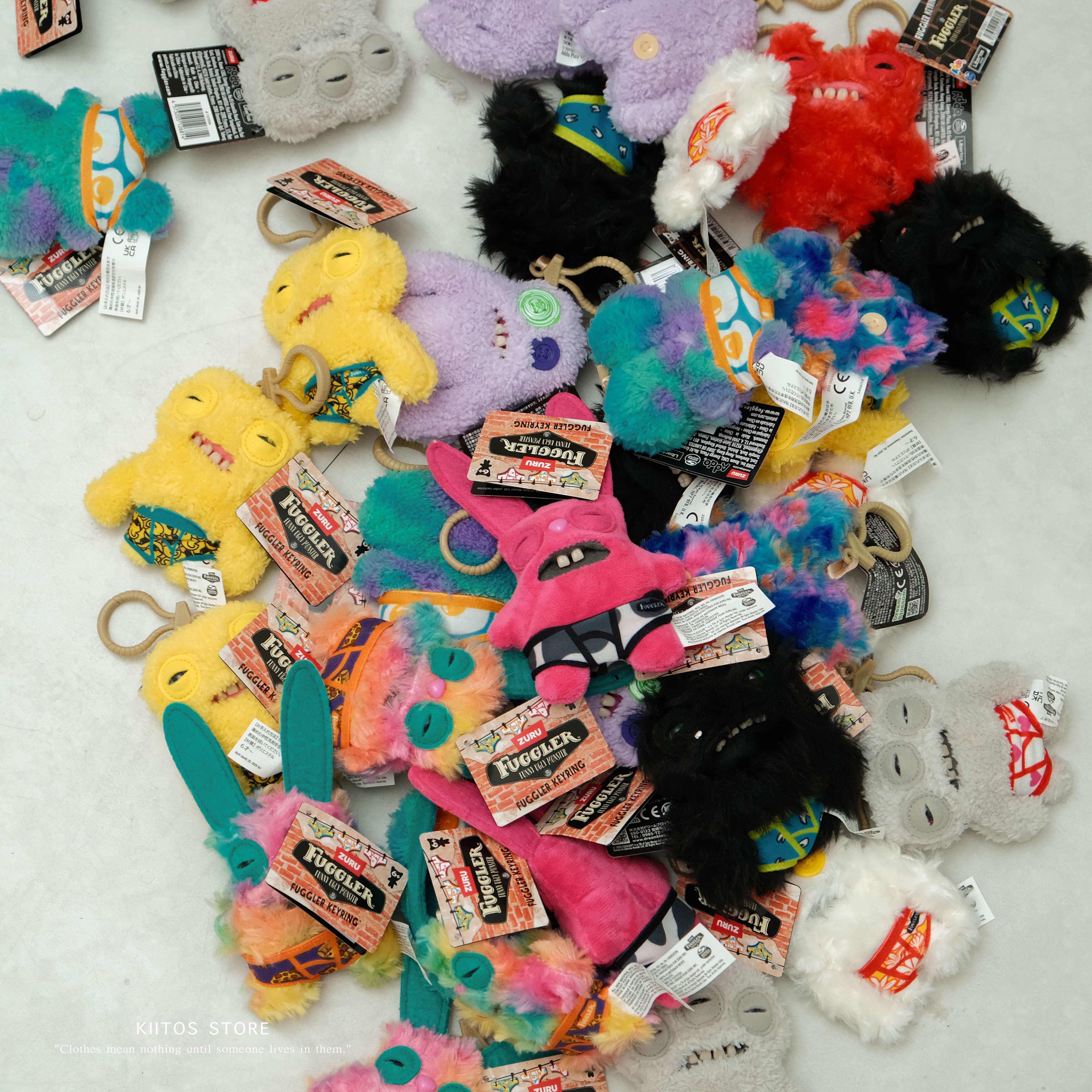 【現貨】日本 Fuggler 放克牙寶 牙齒怪 內褲 牙寶 毛絨 娃娃 玩偶 吊飾