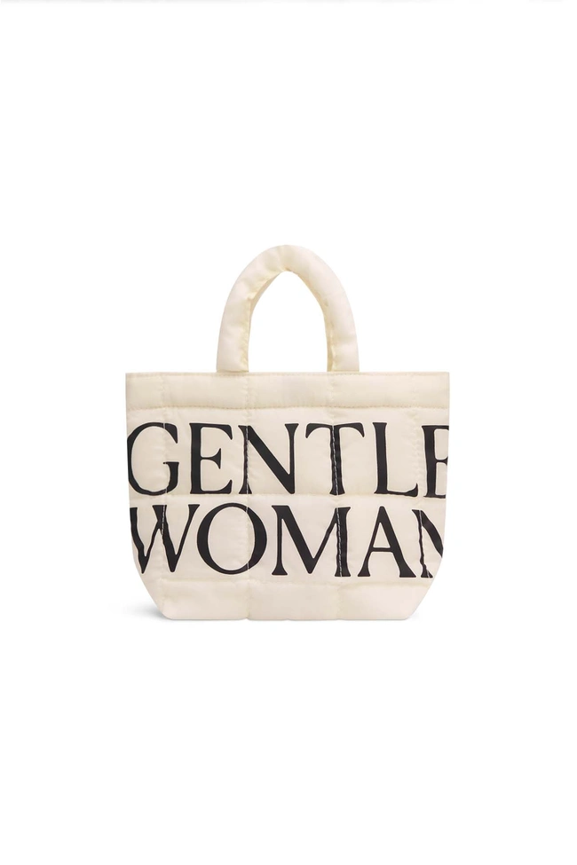 Gentle Woman Small Puffer Bag (Ivory)