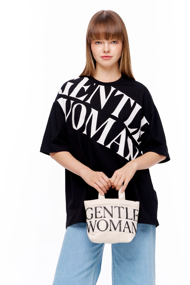 Gentle Woman Small Puffer Bag (Ivory)