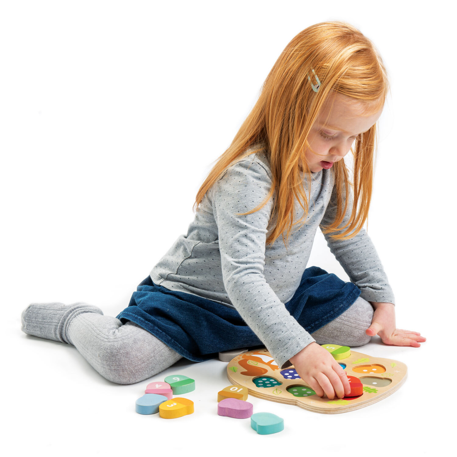 Tender Leaf 數字橡果益智拼圖