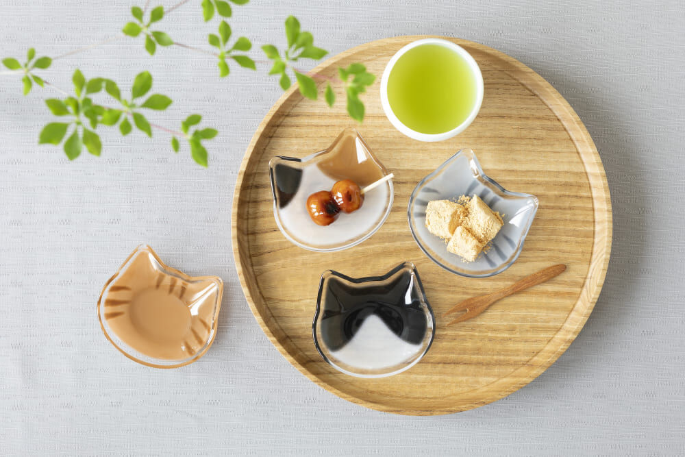 日本ADERIA 貓咪盤 Coconeco系列/單入盒裝 共4款  飾品容器