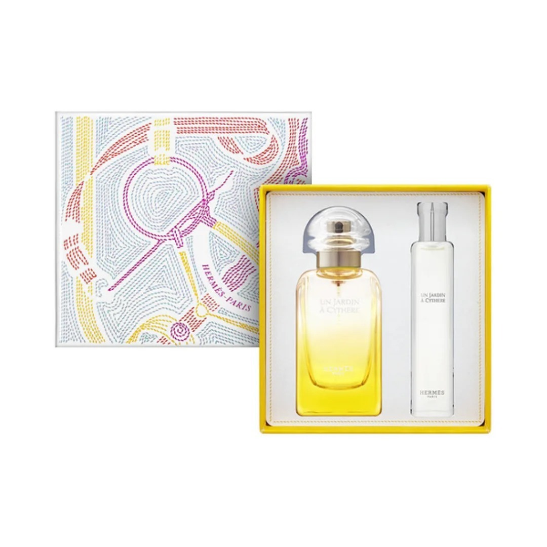 HERMES 愛馬仕基西拉島花園香水套裝 (淡香水50ml+15ml) (A30)