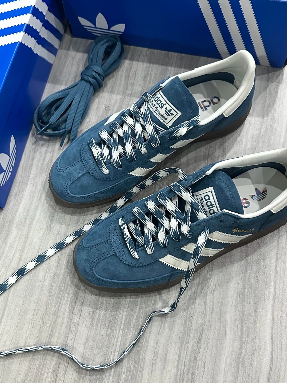 ADIDAS ORIGINALS HANDBALL SPEZIAL 藍莓