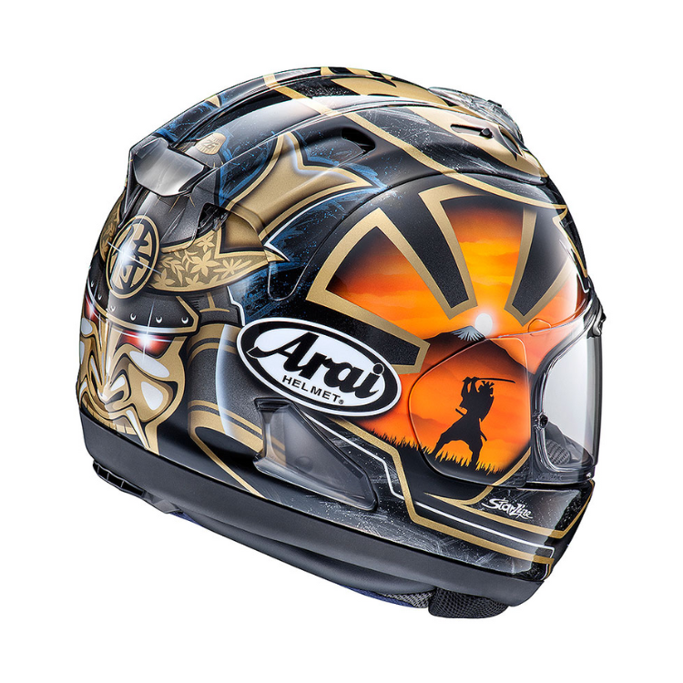 ARAI RX-7X PEDROSA SPIRIT GOLD