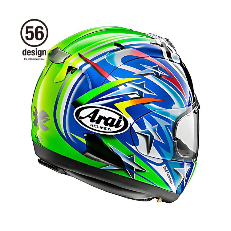 ARAI RX-7X NAKANO GREEN '04 綠太空兔
