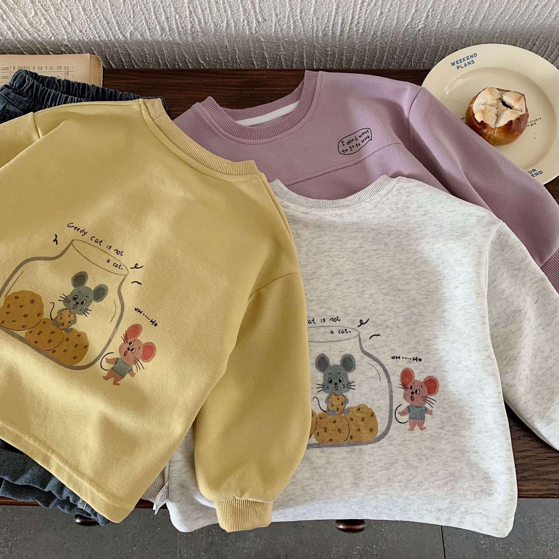 三色老鼠餅乾罐上衣