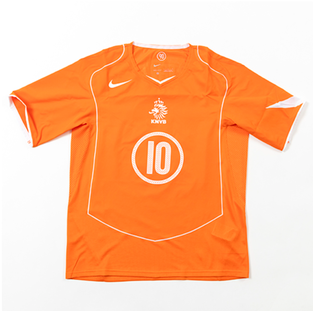 2004 Netherlands reissue jersey #10 V.NISTELROOY