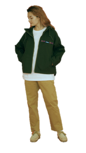 KAVU 日版 Hooded Buffalo Jacket #19821306 ( 058 Khaki ( Green ) )