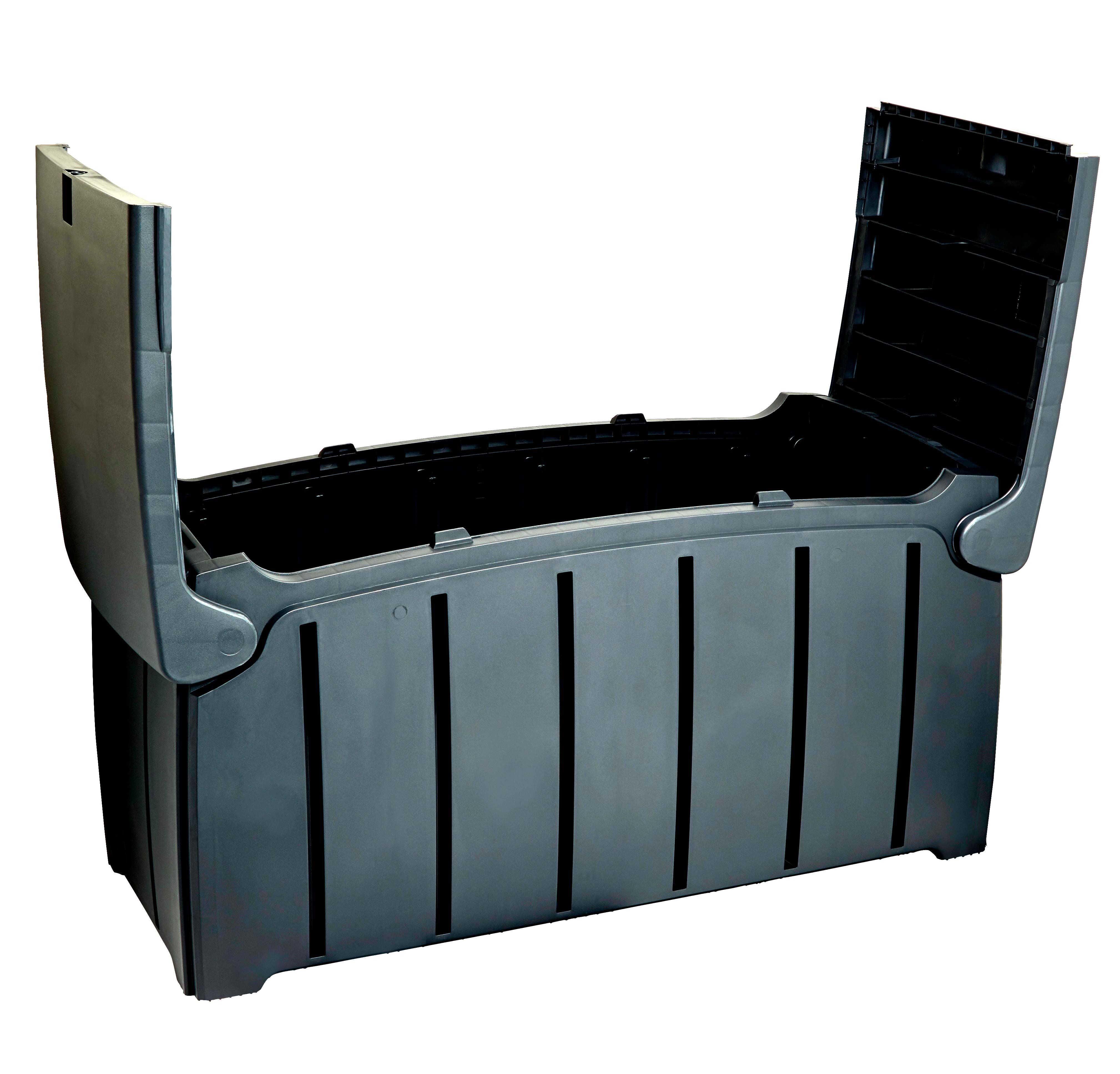 STRATA - Made in Great Britain - 322L花園儲物箱 ｜ 全天氣適用 ｜ 戶外儲物 ｜露台｜前門儲物｜好天晒｜落雨淋