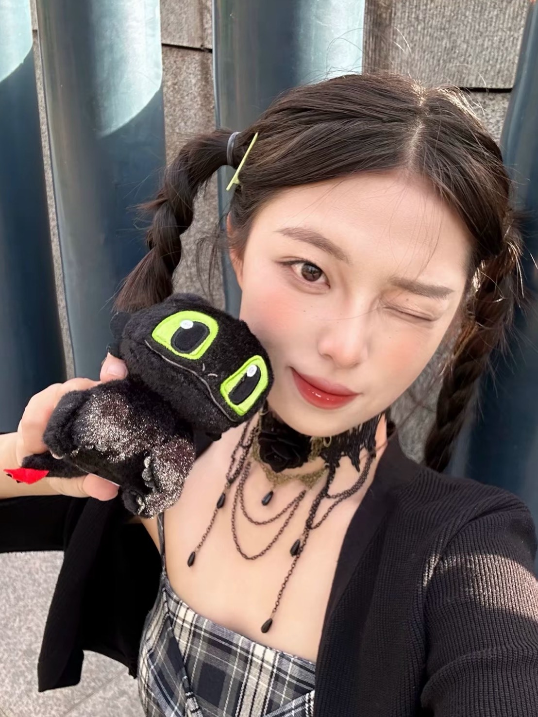 POTDEMIEL x 環球影城 馴龍高手 夜煞吊飾 娃娃