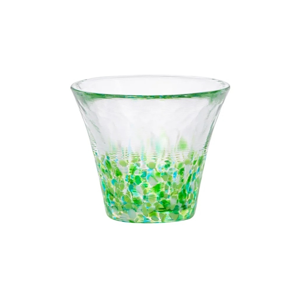 日本津輕 手作夏野青田清酒杯-75ml/1入