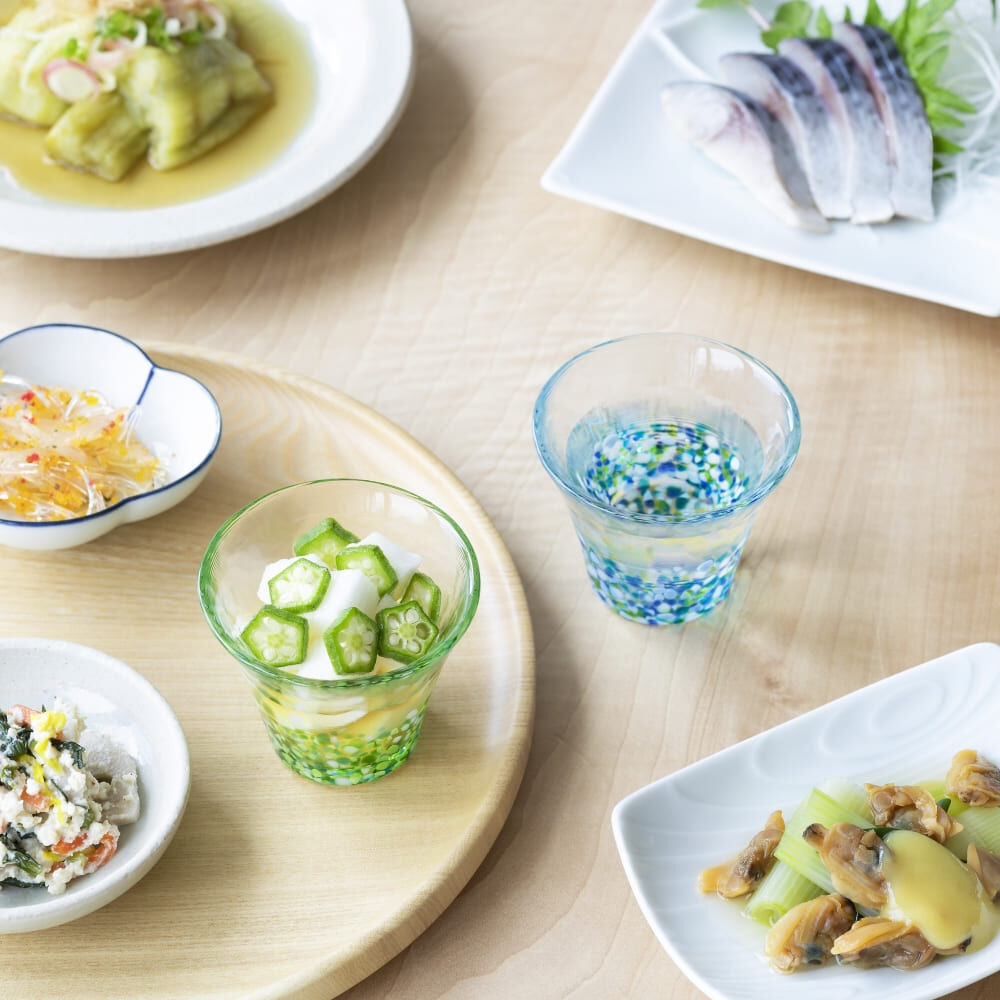 日本津輕 手作紫陽花清酒杯-75ml/1入