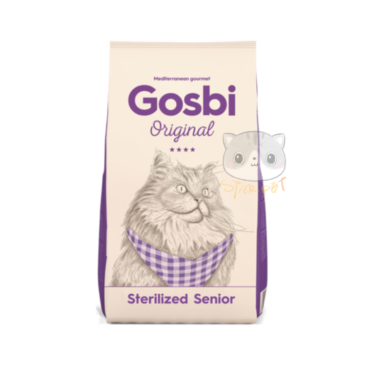 Gosbi Original - Cat sterilized senior 3kg