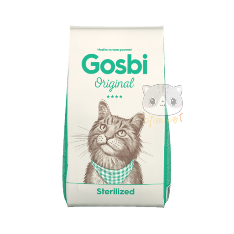 Gosbi Original - Cat sterilized 3kg