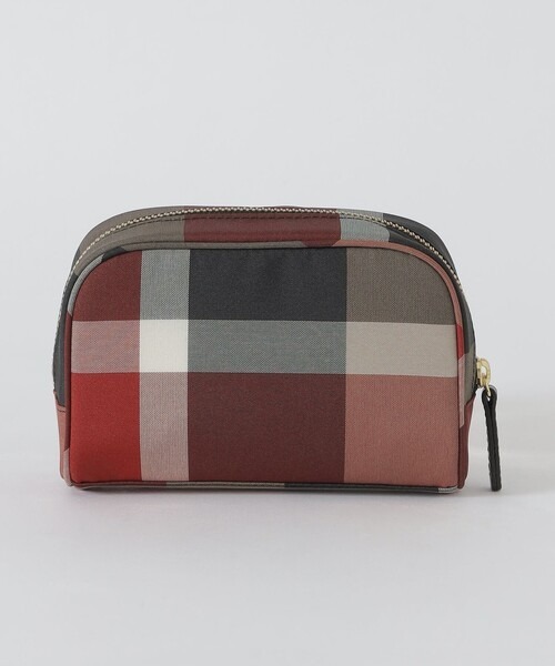 Blue Label Check Light Crossing Twill Cape Blouse