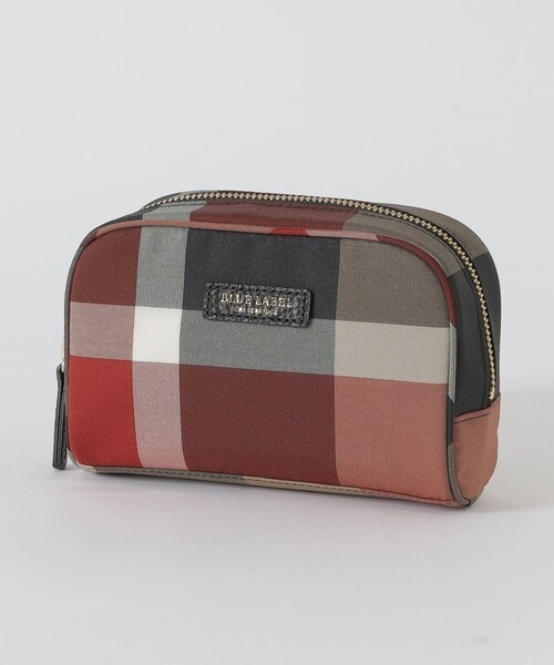 Blue Label Check Light Crossing Twill Cape Blouse