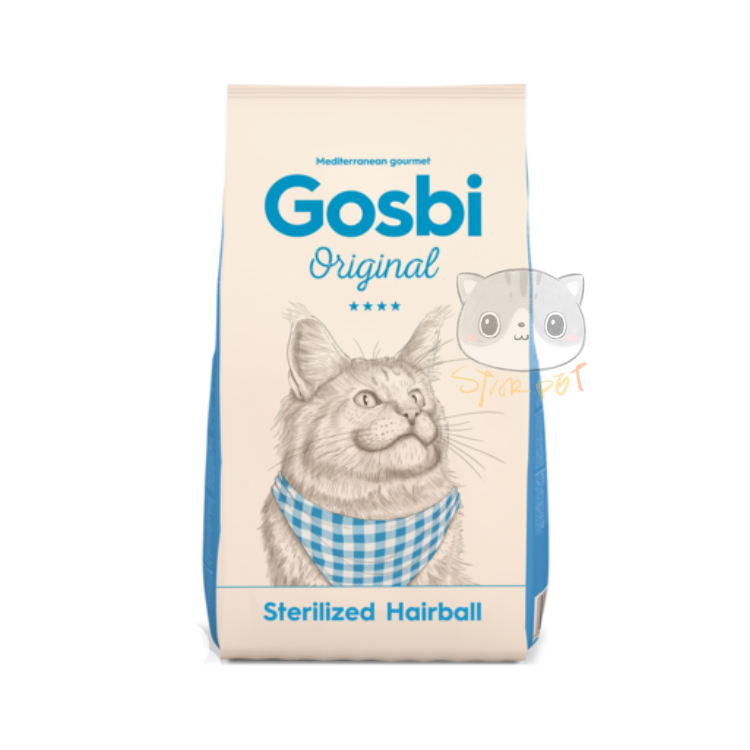 Gosbi Original - Cat sterilized ＆ hairball 3kg