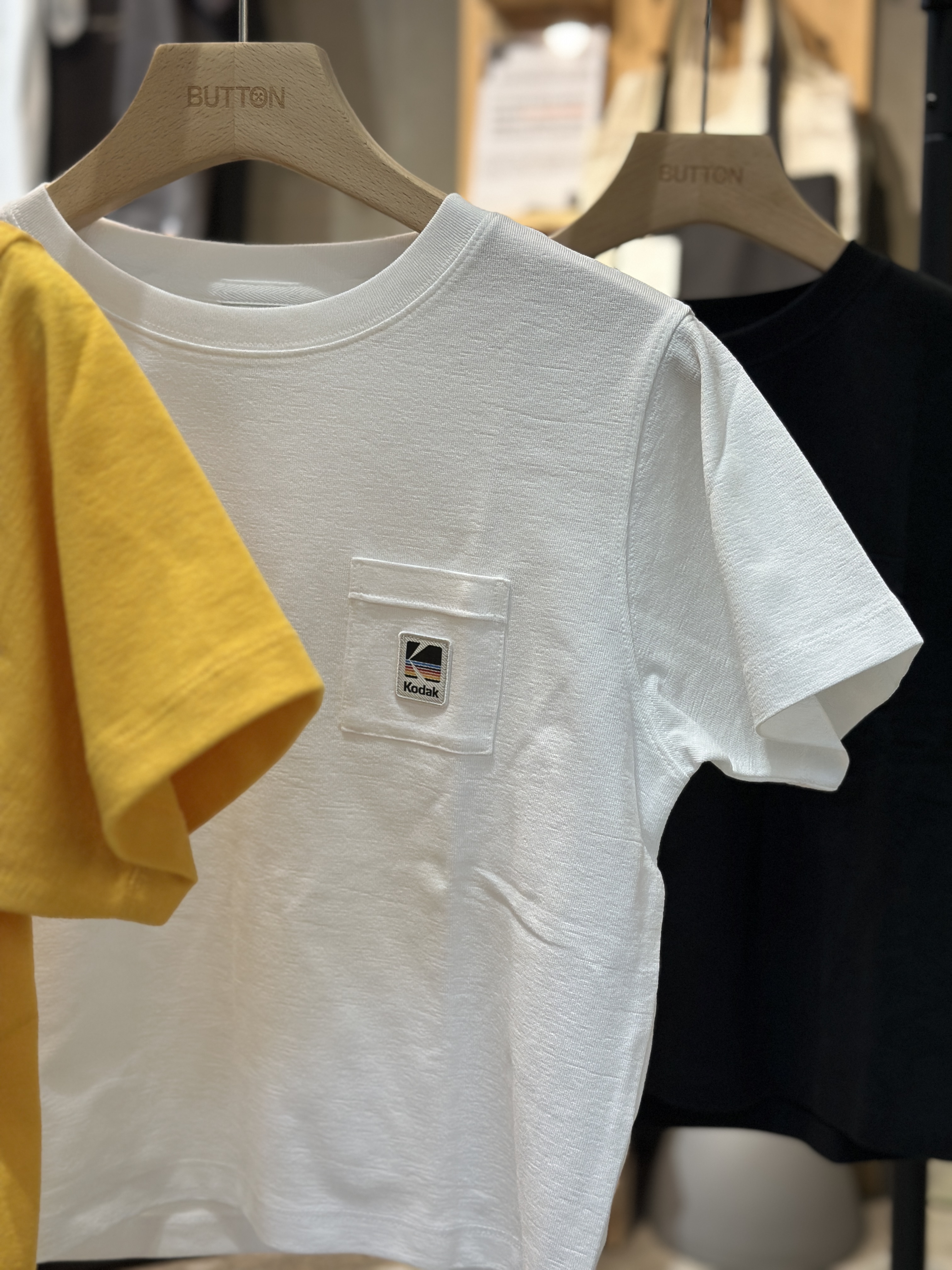 【現貨】Kodak 柯達 女款 胸前口袋 短tee K5222LRS15