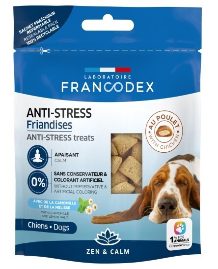 法國Francodex 狗用 寧神抒壓小食 75g