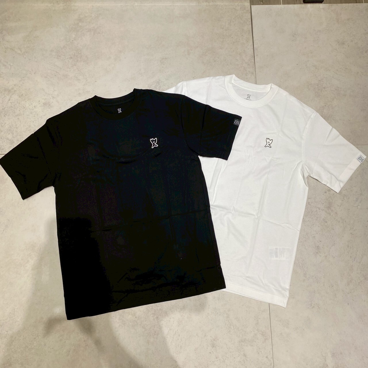 Wacky willy 小飛人Logo短Tee 黑/白兩件組 WA2502STE1TCS