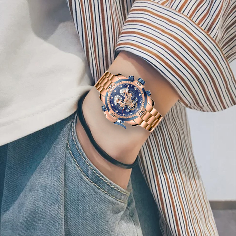 【Reef Tiger 瑞夫泰格】AuroraTransformer極光變形系列 RGA3503 動力儲存 夜光 機械錶