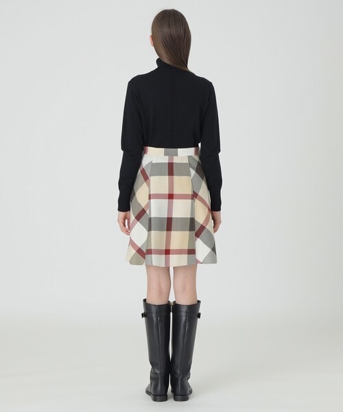 Blue Label CRESTBRIDGE CHECK CROSSING VIELLA SKIRT