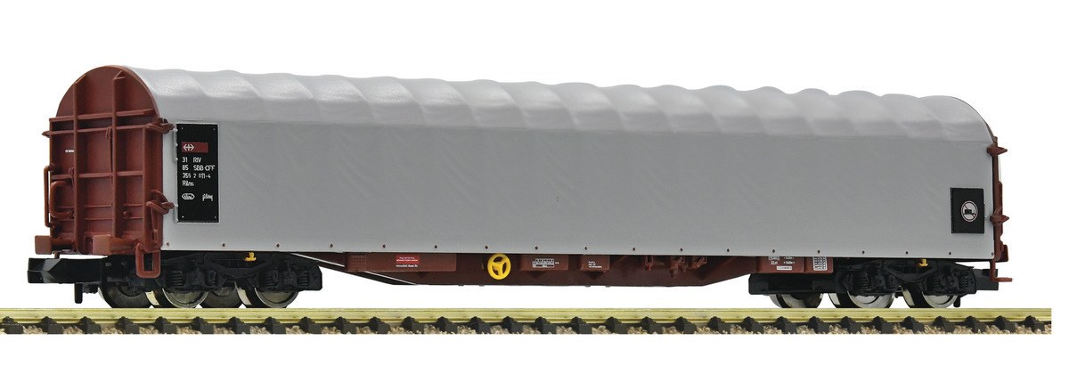 Fleischmann 6660066 N規 滑動帆布貨車 瑞士聯邦鐵路