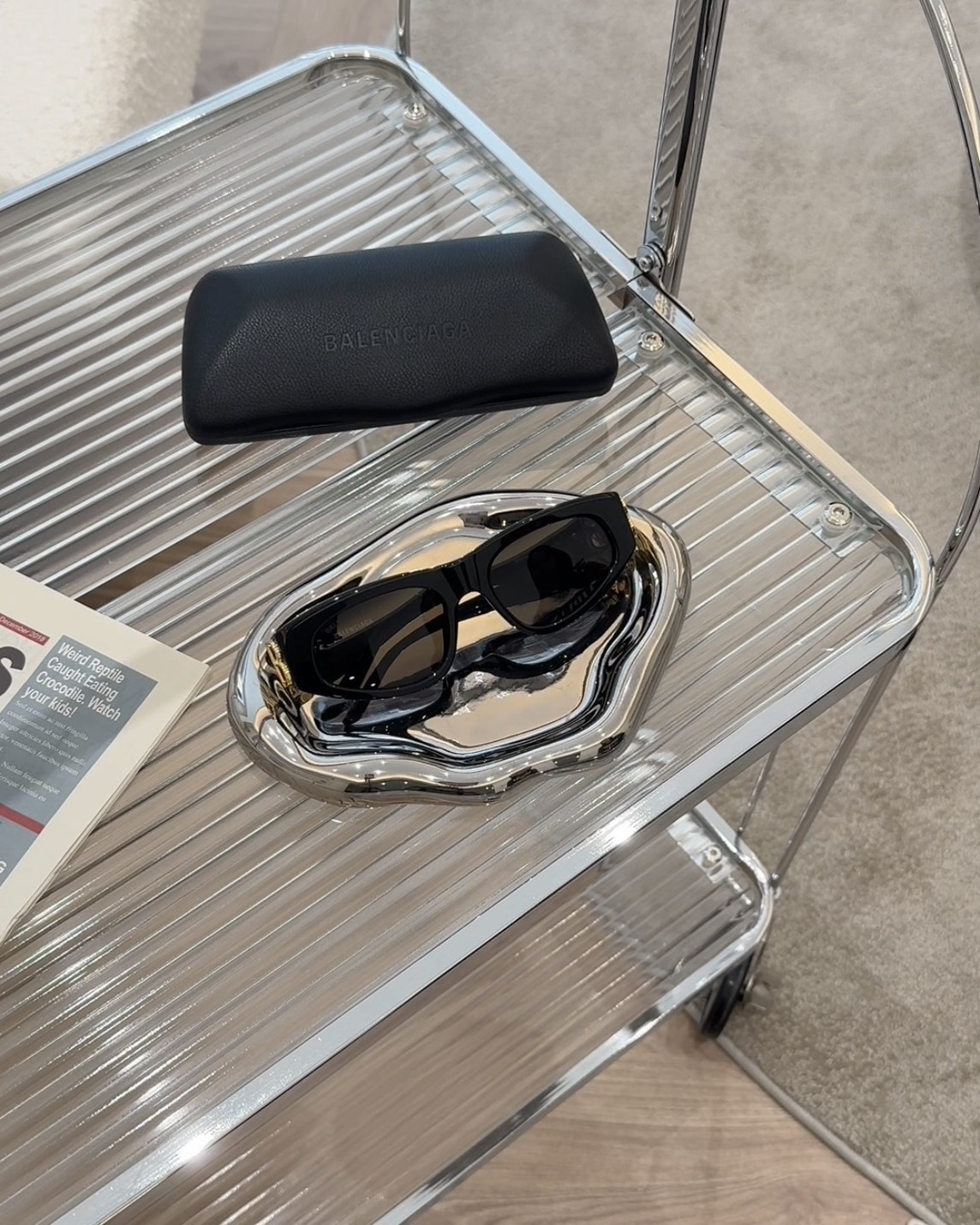 BALENCIAGA｜BB0095S-001 墨鏡