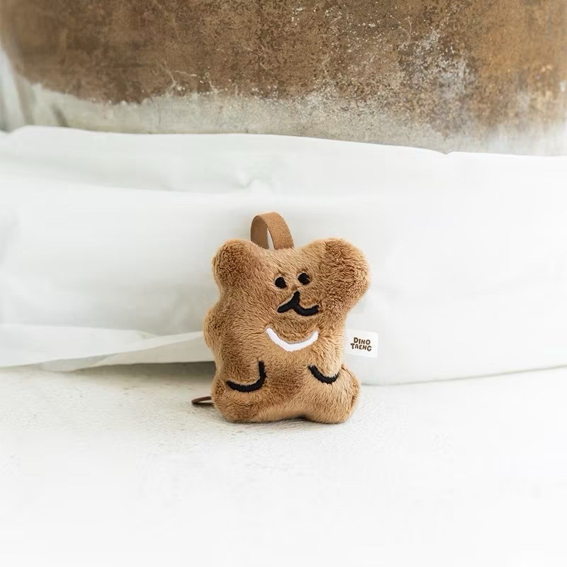 (現貨) 韓國 DINOTAENG  BOBO 毛絨玩偶 行李箱吊牌吊飾