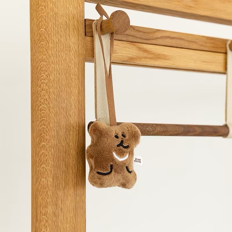 (現貨) 韓國 DINOTAENG  BOBO 毛絨玩偶 行李箱吊牌吊飾