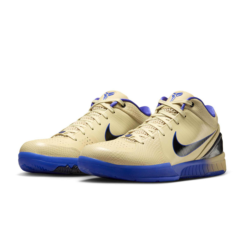 FC Barcelona x Nike Kobe 4 Protro "Team Gold" 聯名款 巴塞隆納 豪門球隊 實戰球鞋 米藍黑 男鞋 IM2532-701 [台灣現貨]