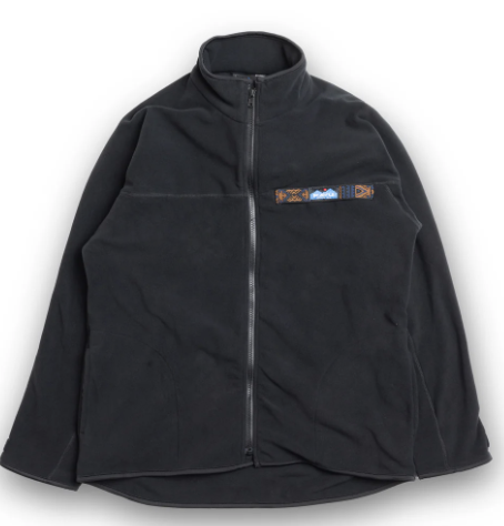 Kavu L/S FZ Fleece Throwshirt #J300 ( 1834 Black Bean )