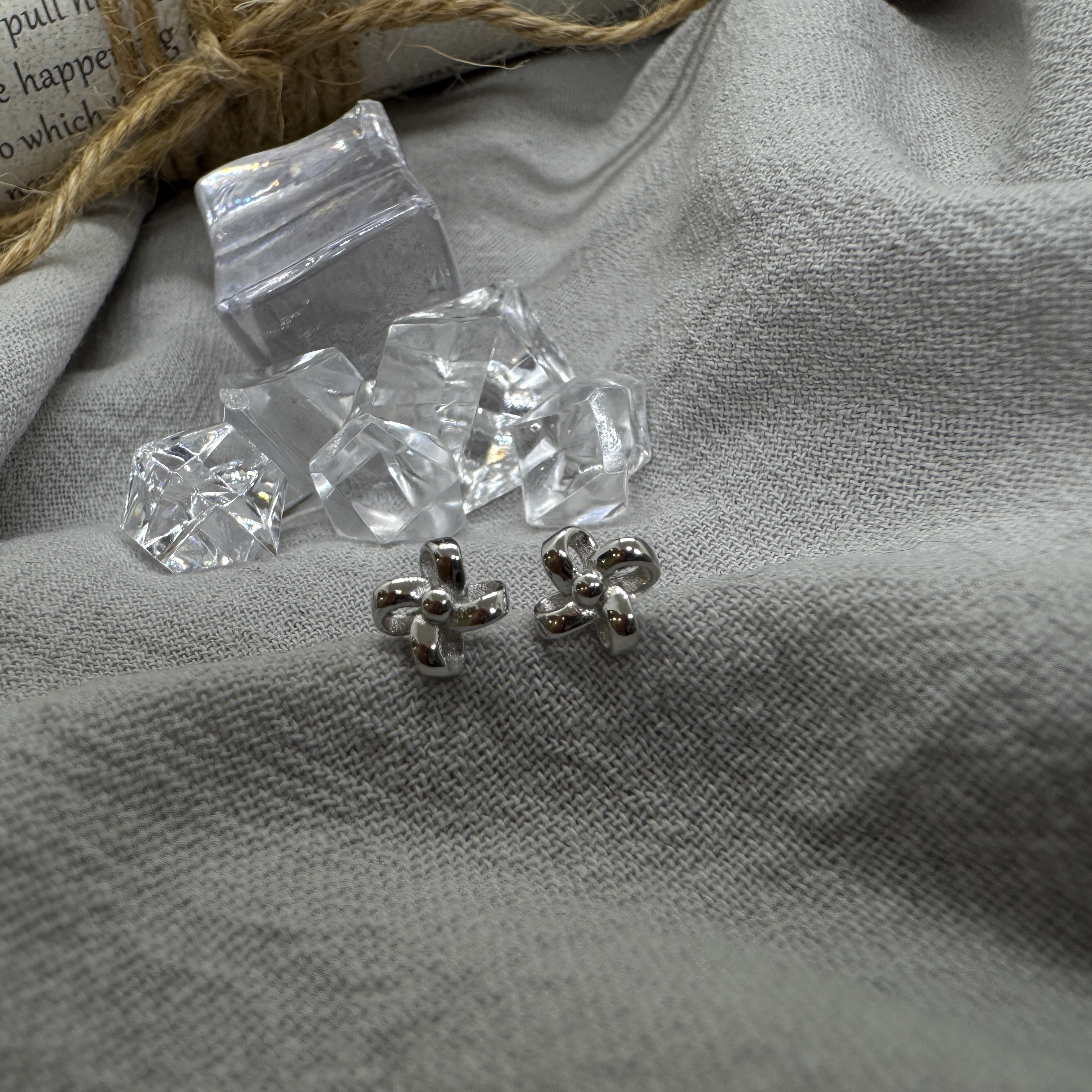 旋花光影 - 轉珠耳環