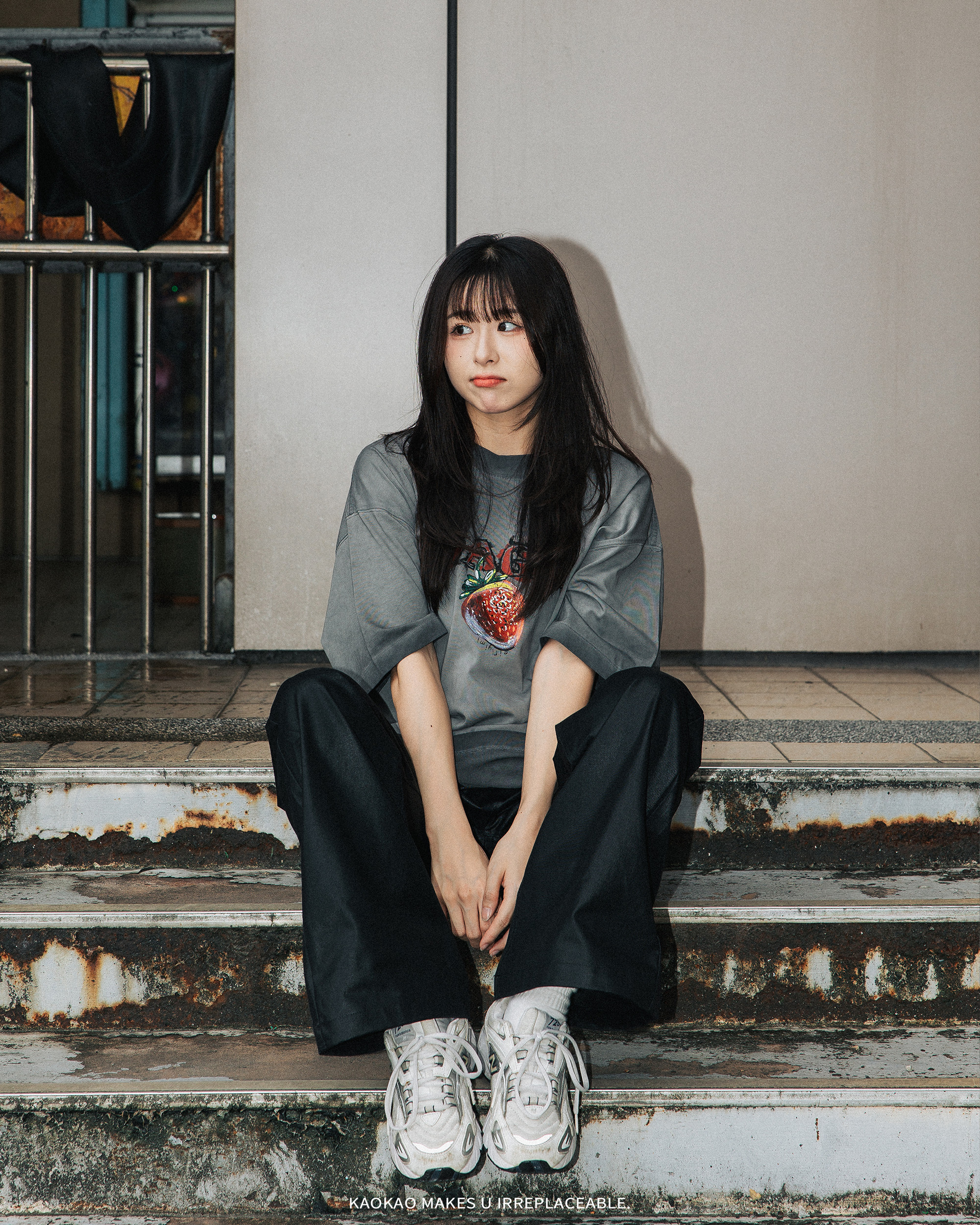 JIA MENG MAGIC 草莓 印花短T