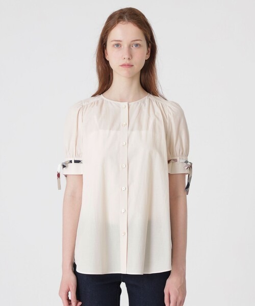 Blue Label Chambray tunic blouse