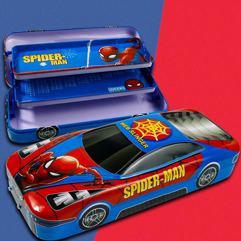 迪士尼蜘蛛俠- 汽車造型筆盒