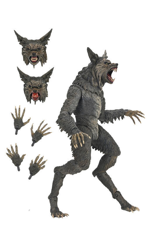NECA 代理版 可動 7吋 破膽三次 終極Werewolf